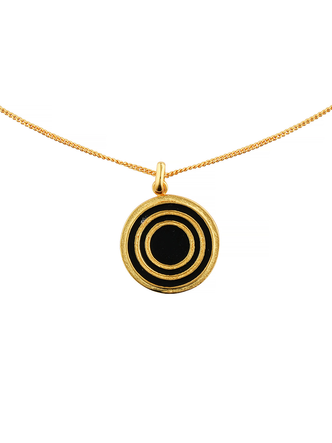 Black Chakra Pendant