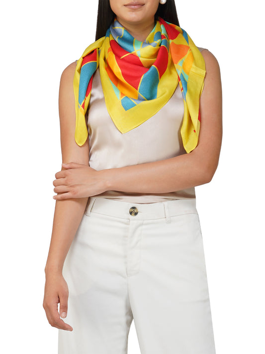 Jouy Yellow Scarf