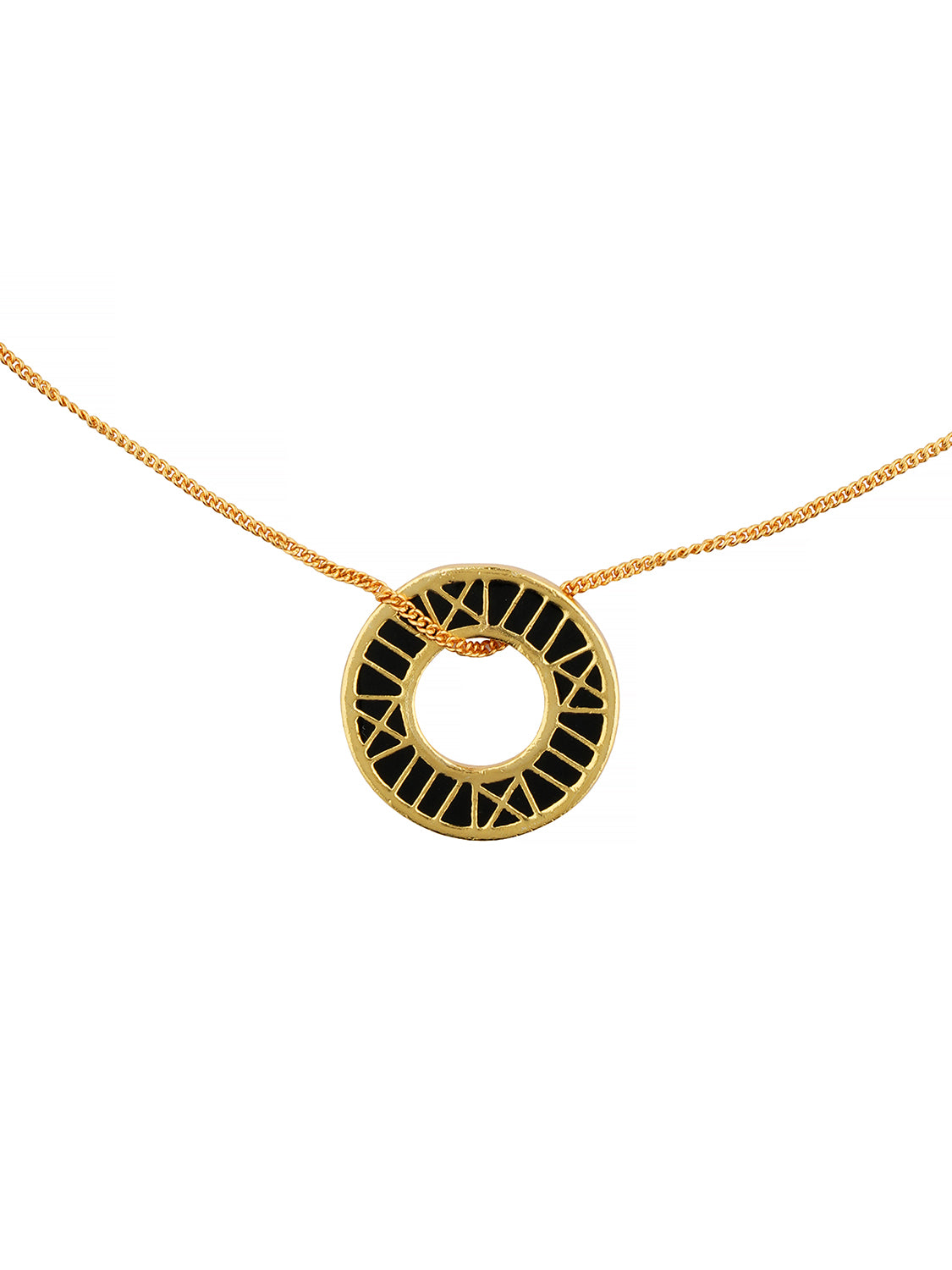Onyx Sun Pendant