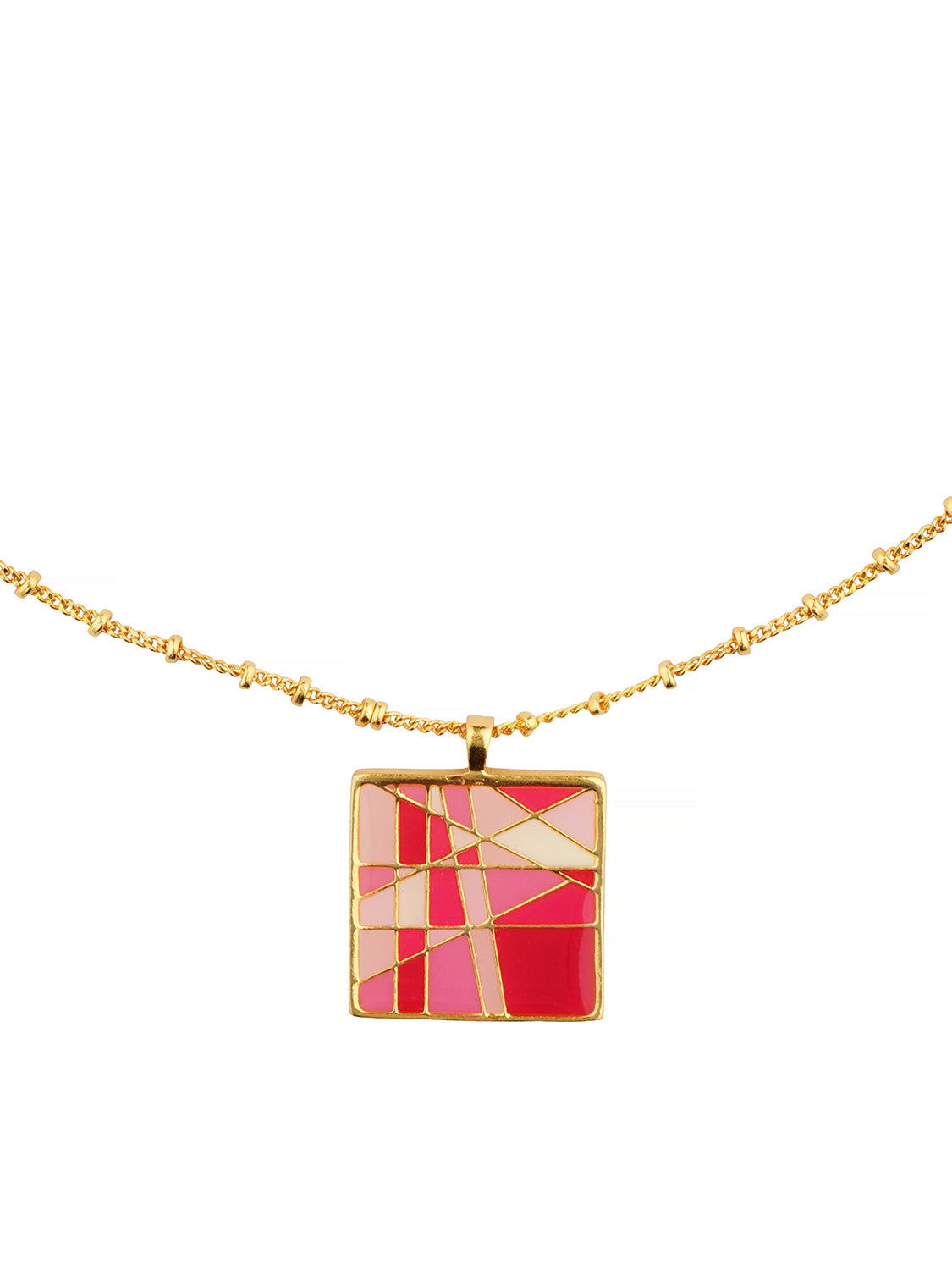 Blush Jouy Pendant