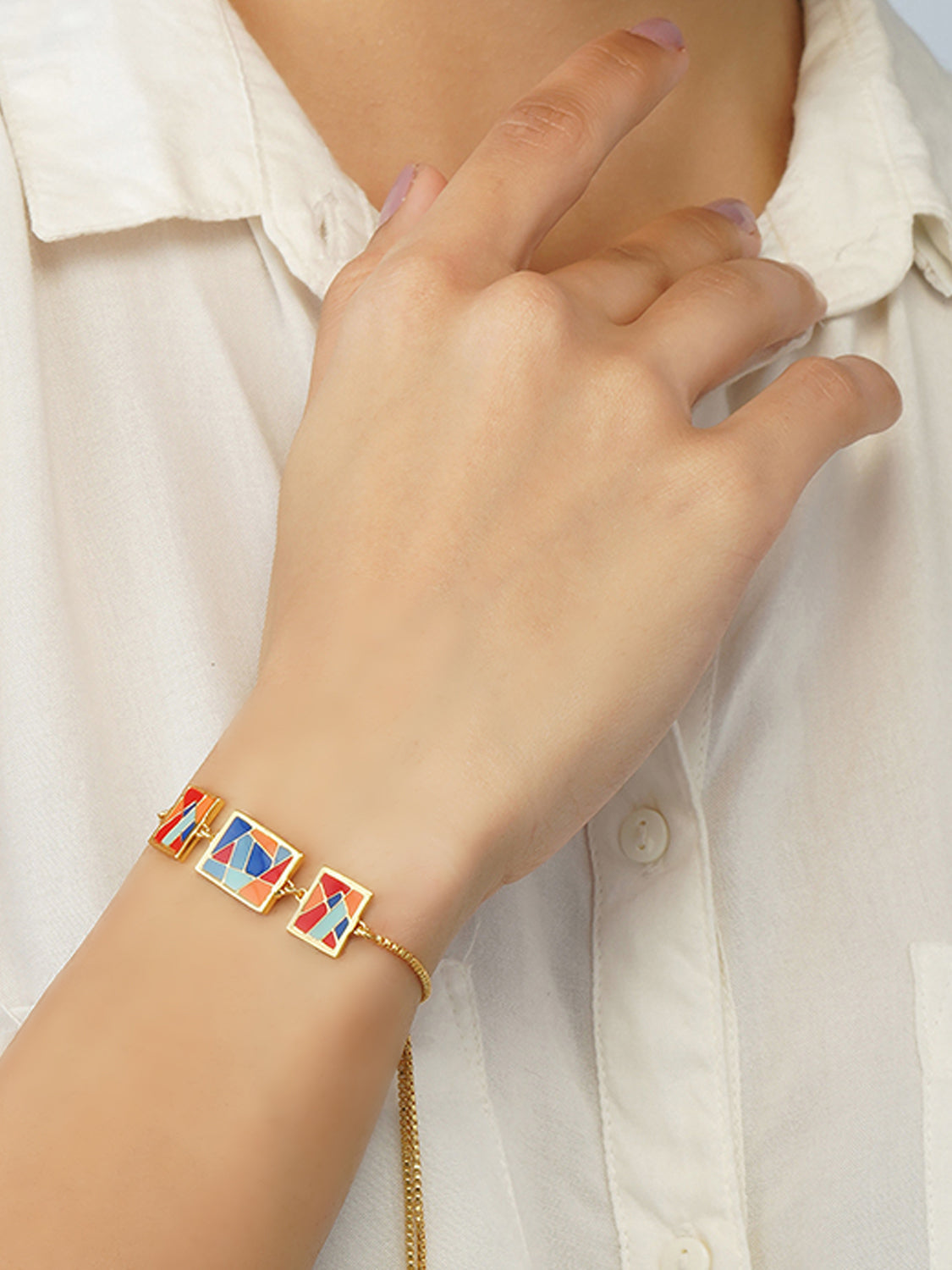 Jouy Square Bracelet