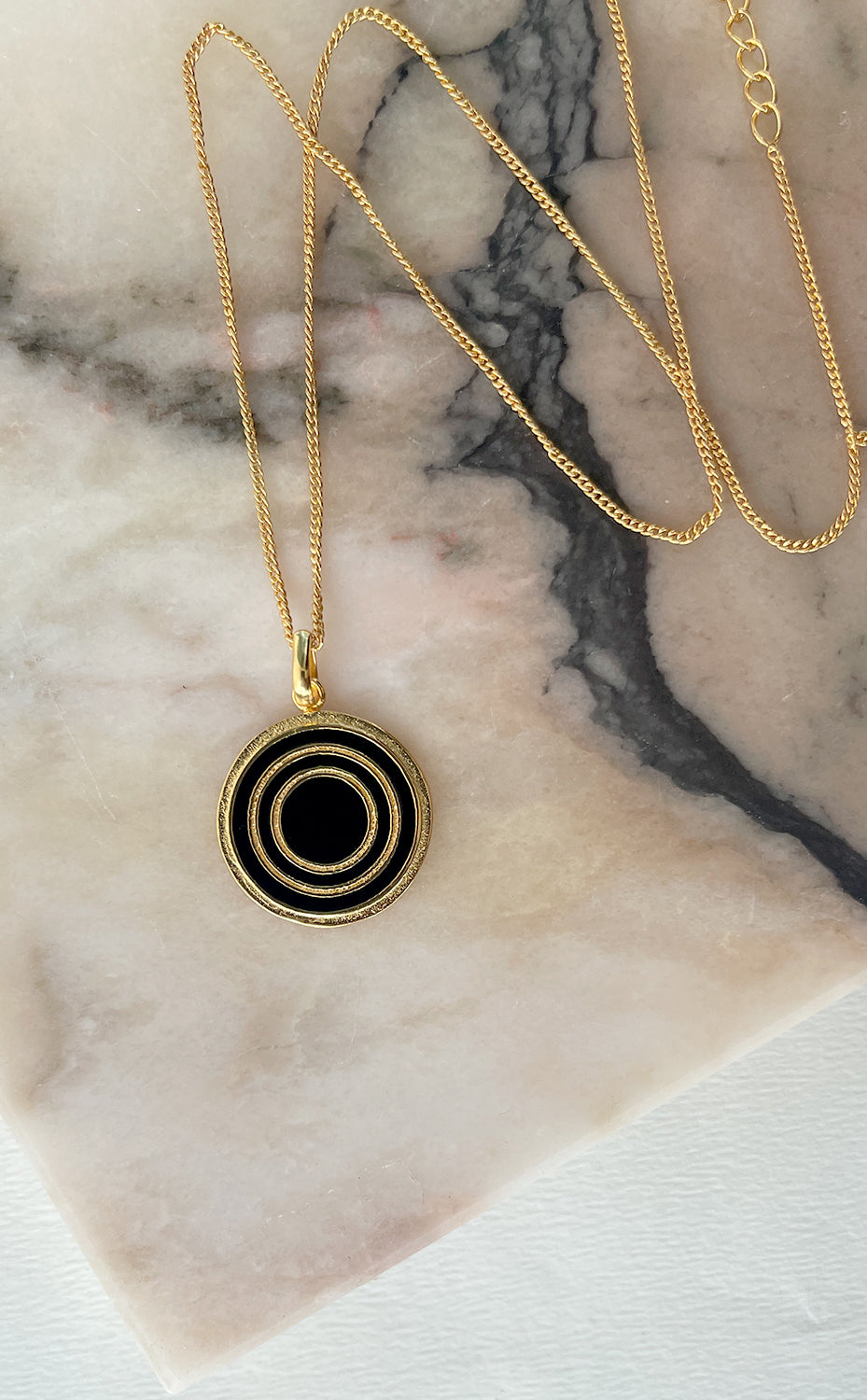 Black Chakra Pendant