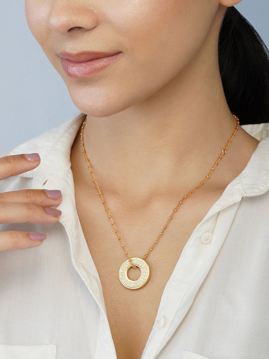 Ivory Sun Pendant